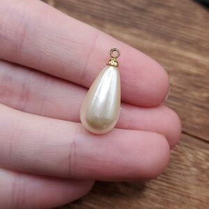 Edwardian pearl sconce pendant